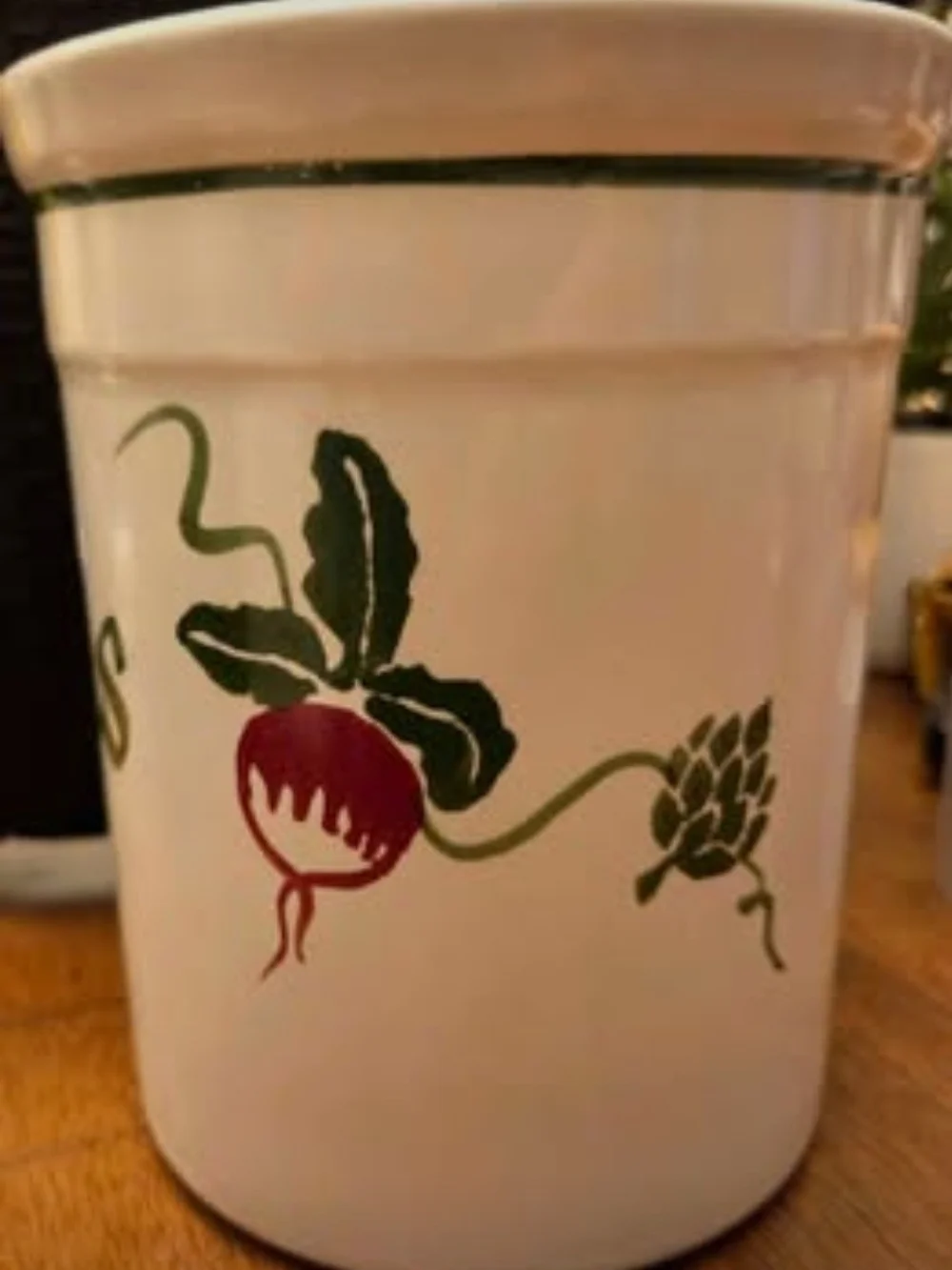 Vintage Chaparral Pottery USA Stoneware Utensil Crock | Farmhouse Cottagecore